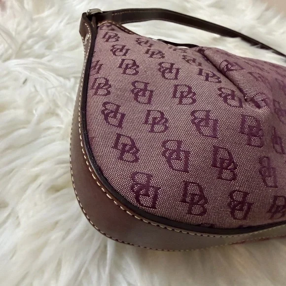 Dooney & Bourke Purple Shoulder Bag - Picture 6 of 10